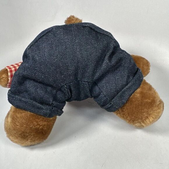 Vintage 1985 Dakin Del Monte | Brawny Bear Marketing Advertising Plush 10” - Picture 11 of 12